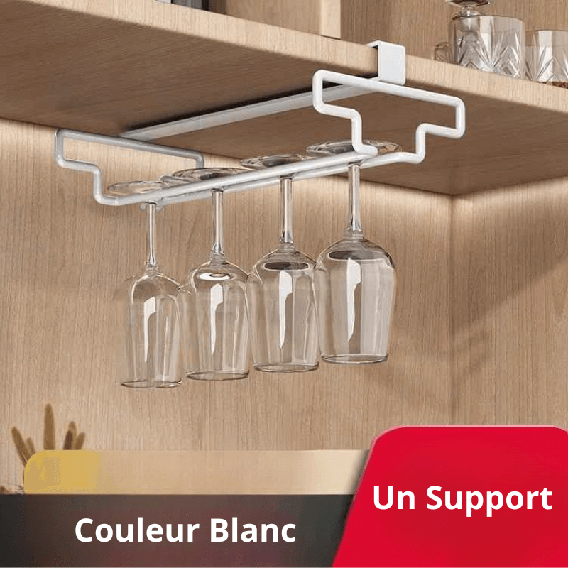 Cuisine étagères WineGlass Support un support Or