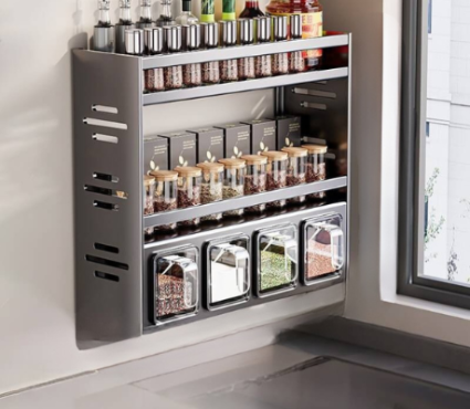 Étagère cuisine Seasoning rack trois niveaux