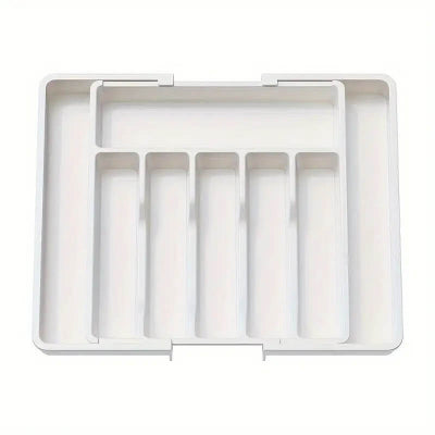 Range couvert blanc.