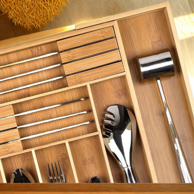 Range couverts tiroir couteaux