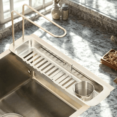 Rangement Cuisine sur lavabo