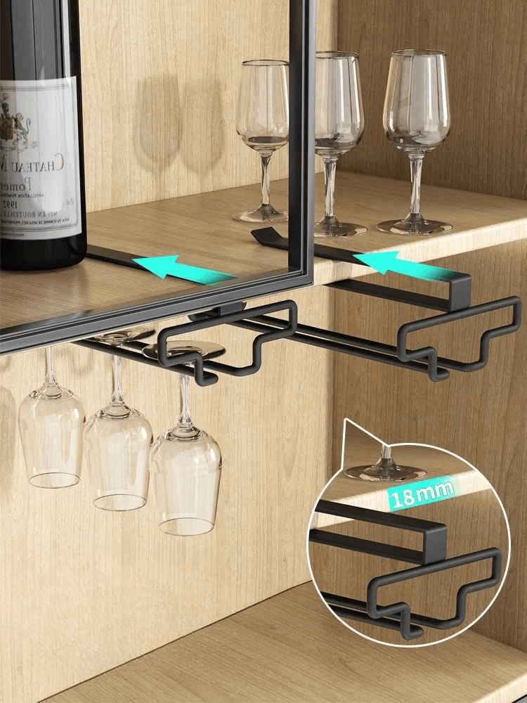 Cuisine Etageres WineGlass Support sous armoire 1