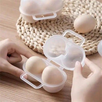 Distributeur oeuf ouvert en action 