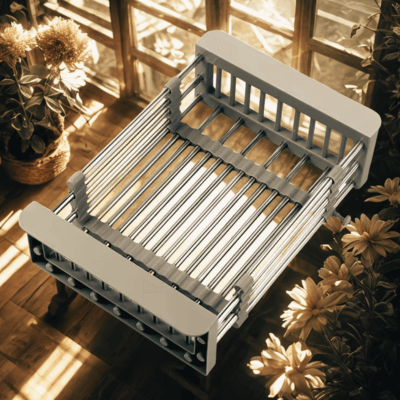 Égouttoir vaisselle DrainBasket-Fenêtre.