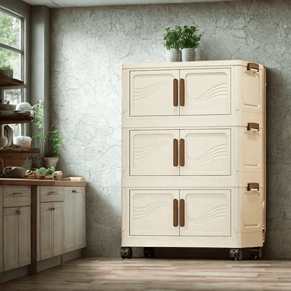 Étagère Cuisine sur Pied | Folding BoxStand™️