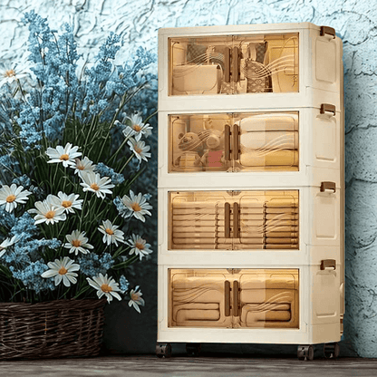Étagère Cuisine sur Pied | Folding BoxStand™️