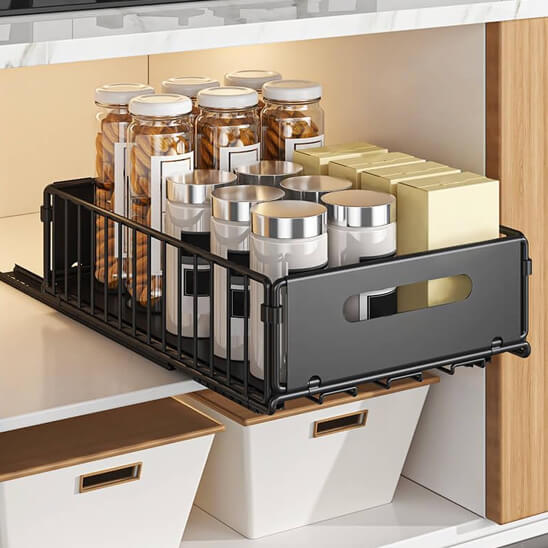 etagere cuisine tiroir coulissant petit